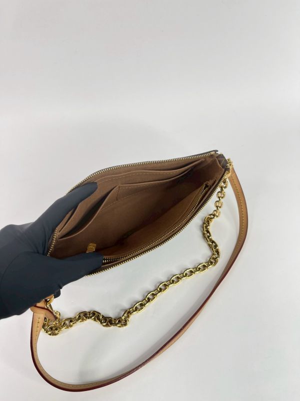 【9成新】LV Pochette Accessoires 大麻將包 