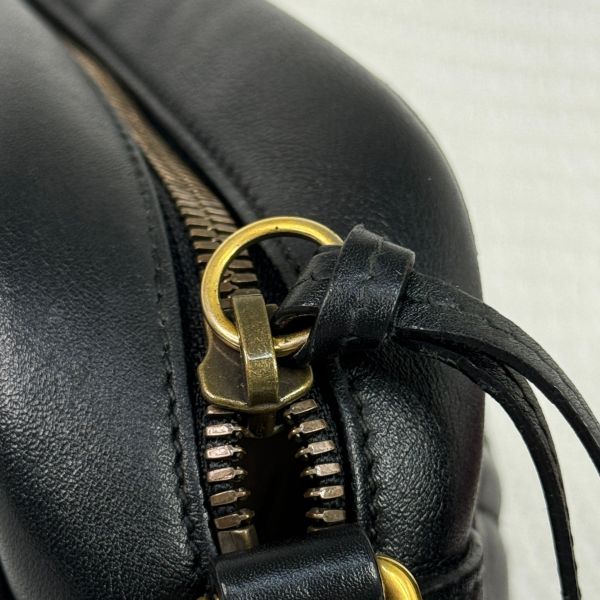 【9成新】【12期0利率】GUCCI GG Marmont 相機包 24公分 gucci 女包