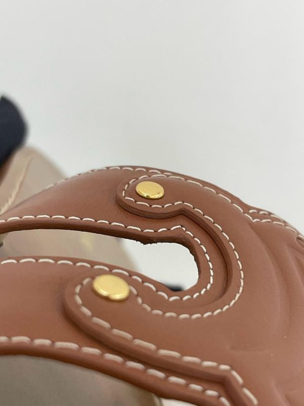 【未使用閒置品】CELINE TRIOMPHE 拖鞋 