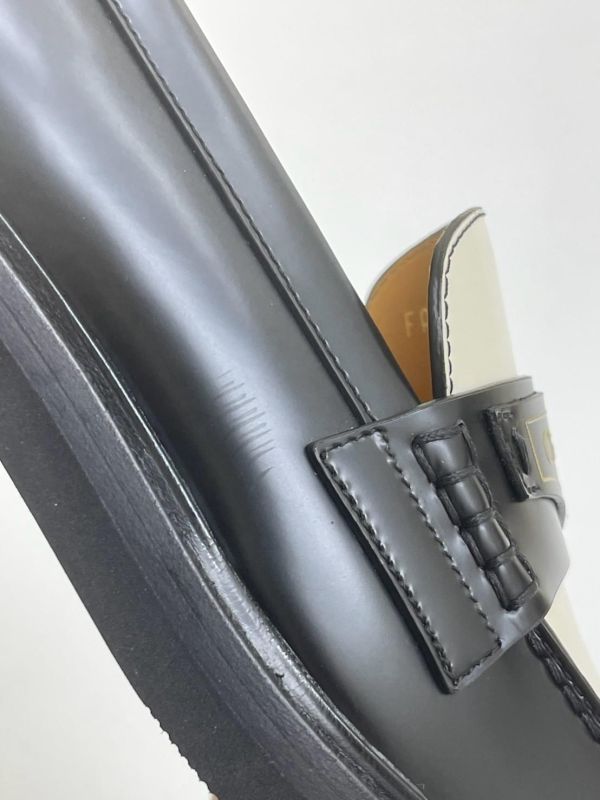 【未使用閒置品】DIOR Christian Dior Boy 撞色樂福鞋 
