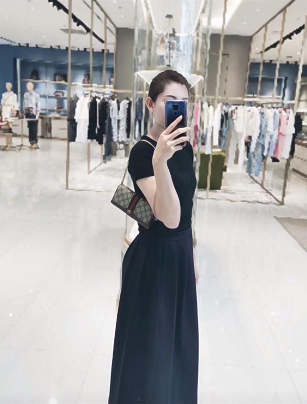 【12期0利率】GUCCI  OPHIDIA 鏈帶長夾 可拆鍊條【9成新】【】 