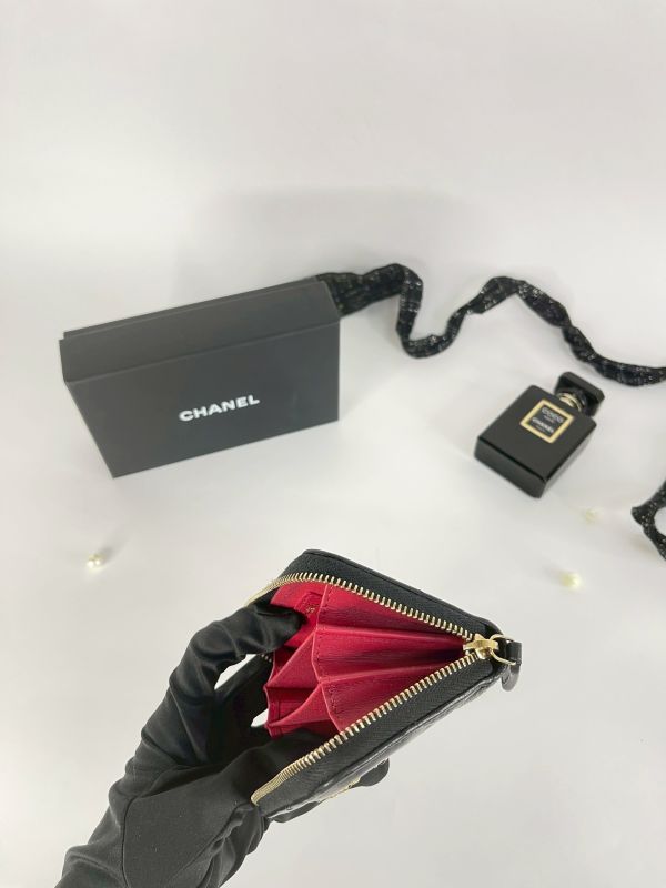 【分期0利率】CHANEL 19 拉鍊零錢包【9成新】 