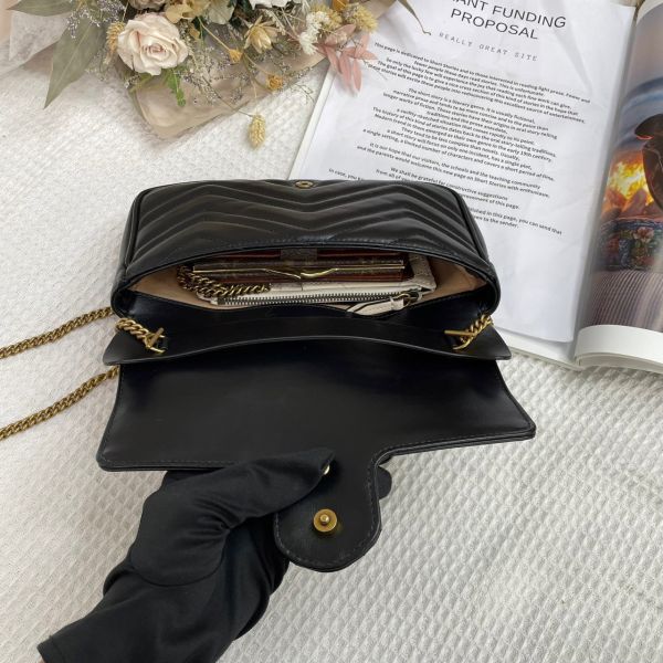 【12期0利率】GUCCI GG MARMONT迷你袋 【95成新】 