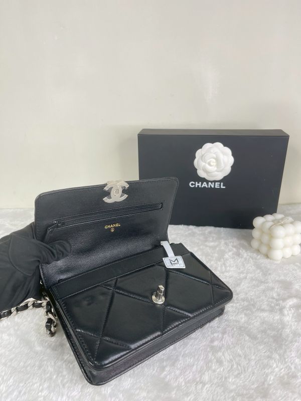 【12期0利率】CHANEL 19 WOC 【95成新】 