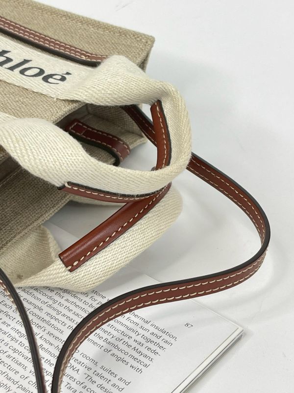 【分期0利率】CHLOE mini woody tote bag【99成新】 
