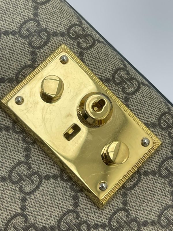 【9成新】GUCCI  PADLOCK GG 小型肩揹袋 