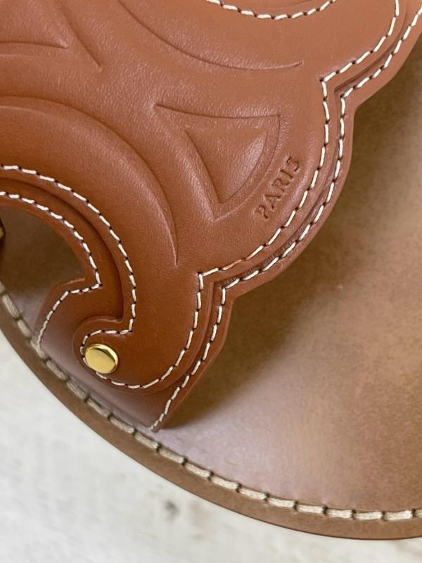 【未使用閒置品】CELINE TRIOMPHE 拖鞋 