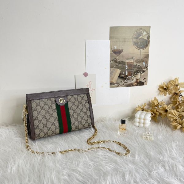 【12期0利率】GUCCI Ophidia小型肩揹袋【95成新】 