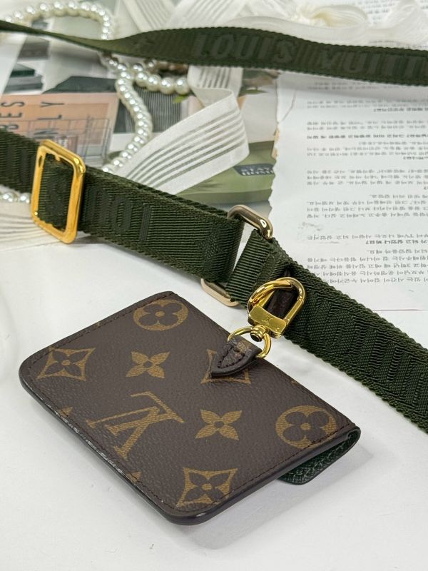 【分期0利率】LV Félicie Strap & Go 卡其綠【85成新】 