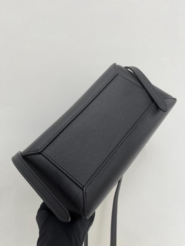 【95成新】CELINE 小牛皮BLET手袋鯰魚包NANO 