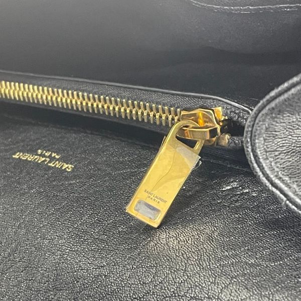 【12期0利率】YSL COLLèGE中性絎縫皮革手袋【22年1月台灣購證】【95成新】 