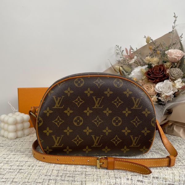 【9成新】【12期0利率】LV 老花柏芝包/蘋果包 