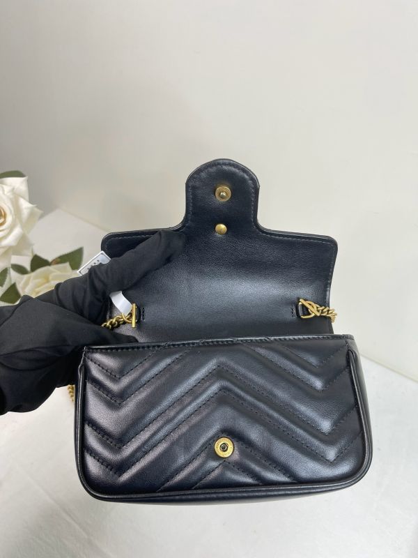 【分期0利率】GUCCI Marmont 迷你肩背包【9成新】 