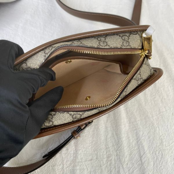 【12期0利率】GUCCI  Retro GG Supreme 斜背方包【95成新】 