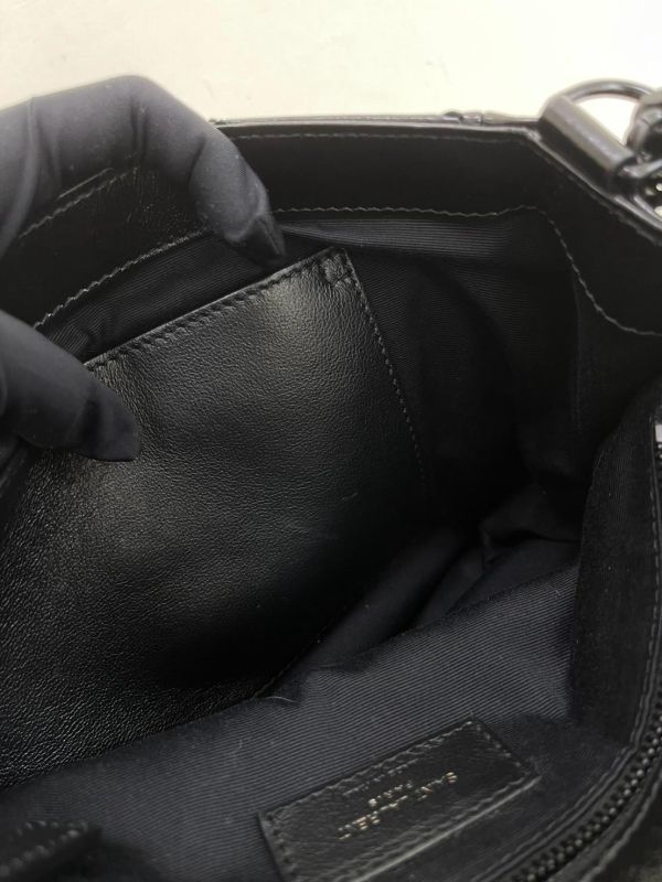 【95成新】YSL NIKI 中號 SO BLCAK D扣款 