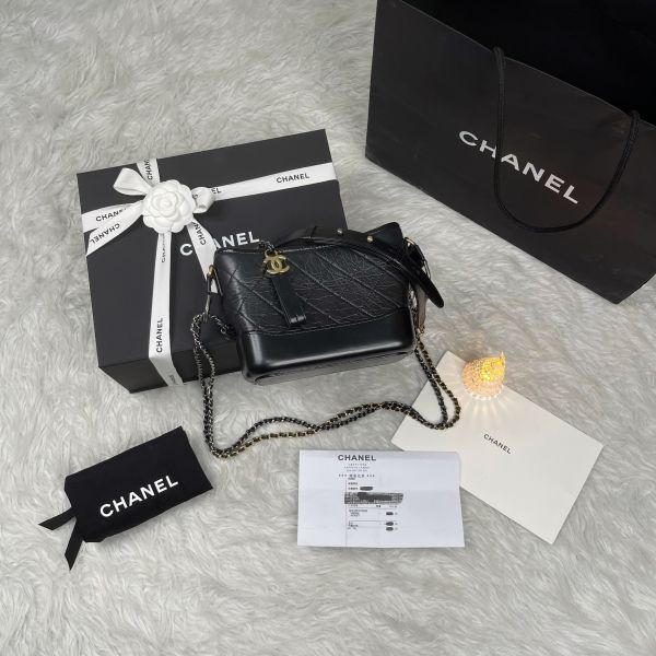 【12期0利率】CHANEL Gabrielle hobo 流浪包小號【22/02上海購證】【未使用閒置品】 