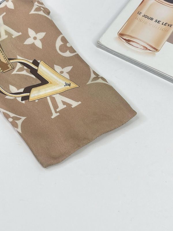 【9成新】LV Monogram Confidential 長絲巾 