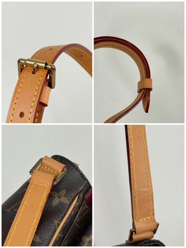 【85成新】LV老花豆腐包 