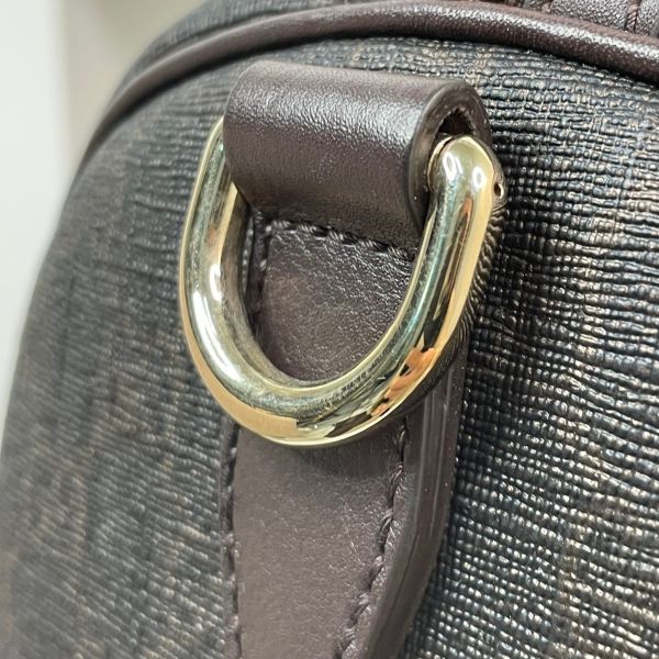 【95成新】【12期0利率】GUCCI 老款滿版雙G帆布波士頓包 