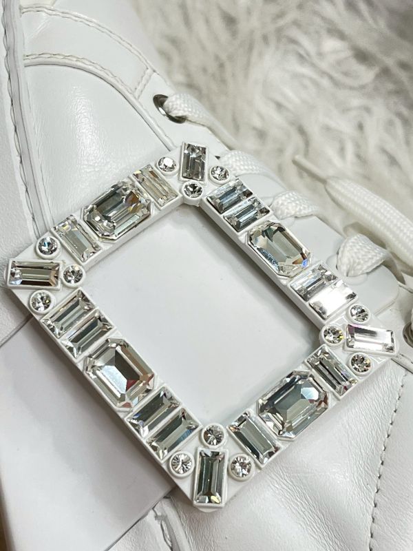 【分期0利率】Roger Vivier Viv' Skate 皮革運動鞋 37號【95成新】 