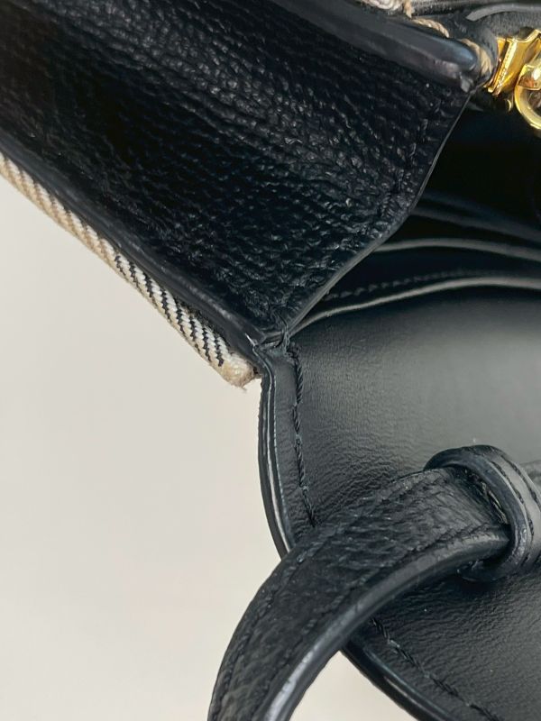 【分期0利率】BURBERRY HAMPSHIRE 格紋拚接皮革WOC 【9成新】 