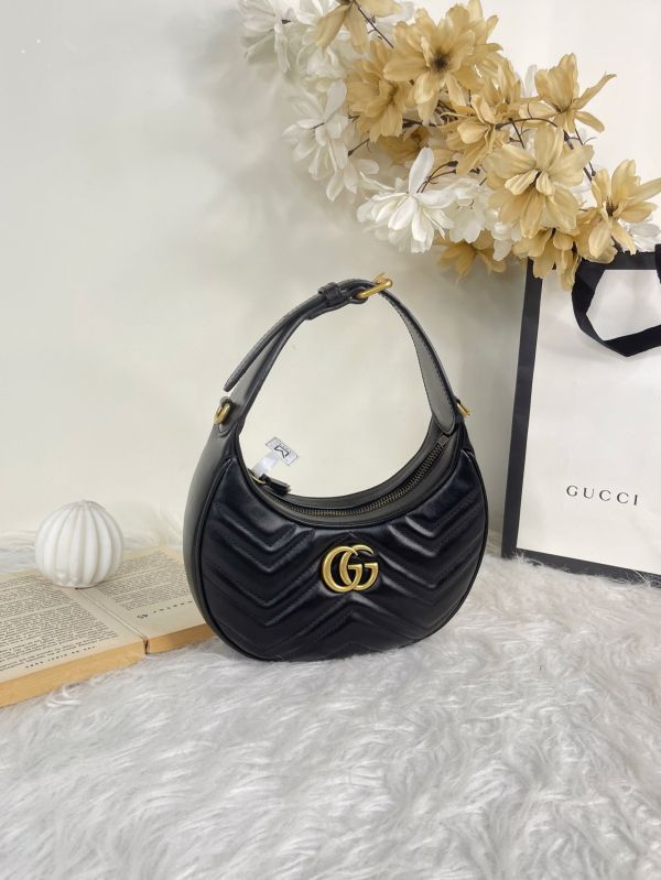 【分期0利率】GUCCI MAROMOT 半月包【95成新】 
