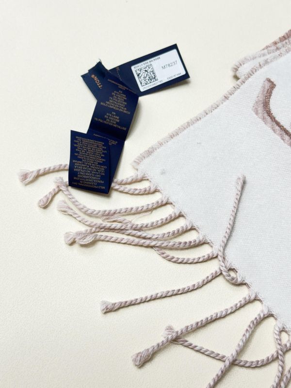 【未使用閒置品】LV Essential Shine 圍巾 