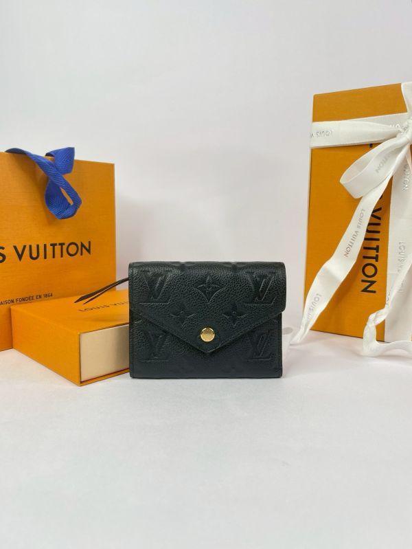 【95成新】LV Victorine 錢包 黑壓紋 