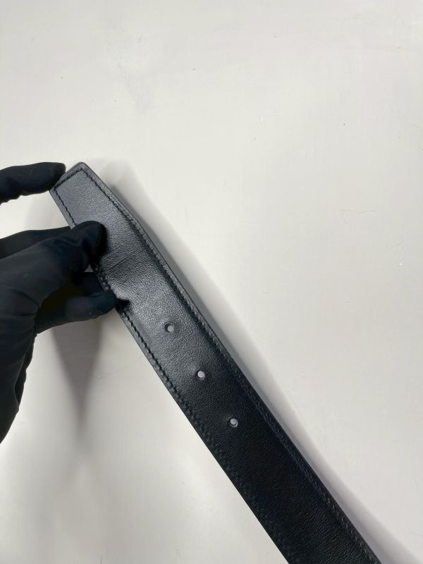 【9成新】HERMES 32MM 雙面皮帶 85CM 