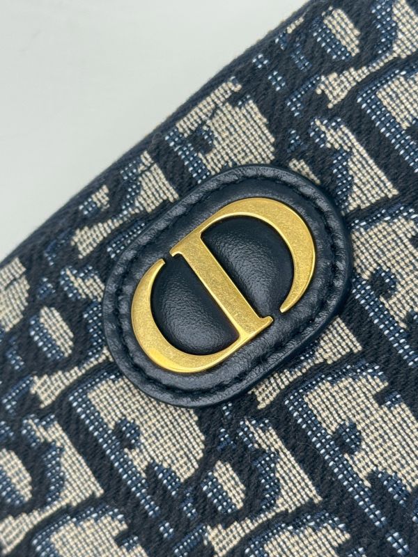 【分期0利率】DIOR 30蒙田 拉鍊零錢包【未使用閒置品】 