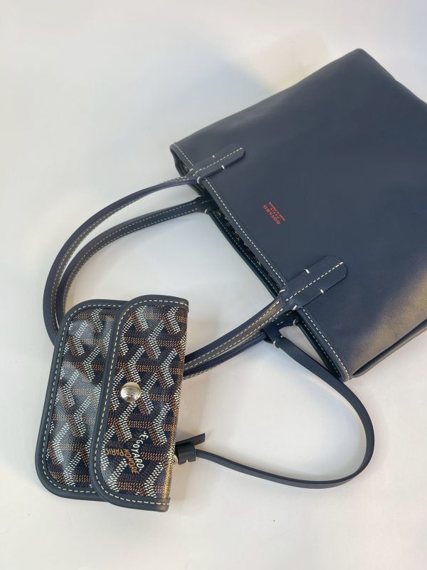 【全新品】GOYARD ANJOU雙面迷你托特包 