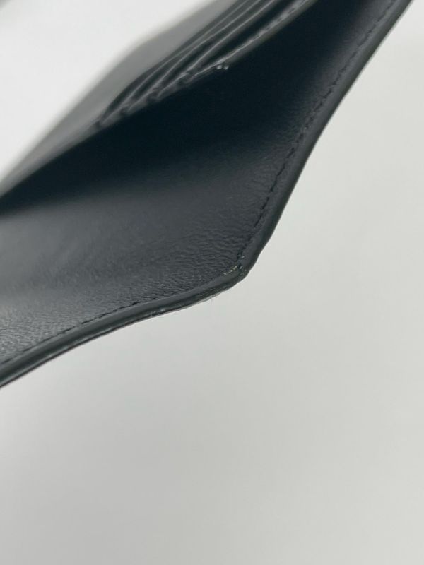 【99成新】YSL 粒面壓紋皮革護照套 