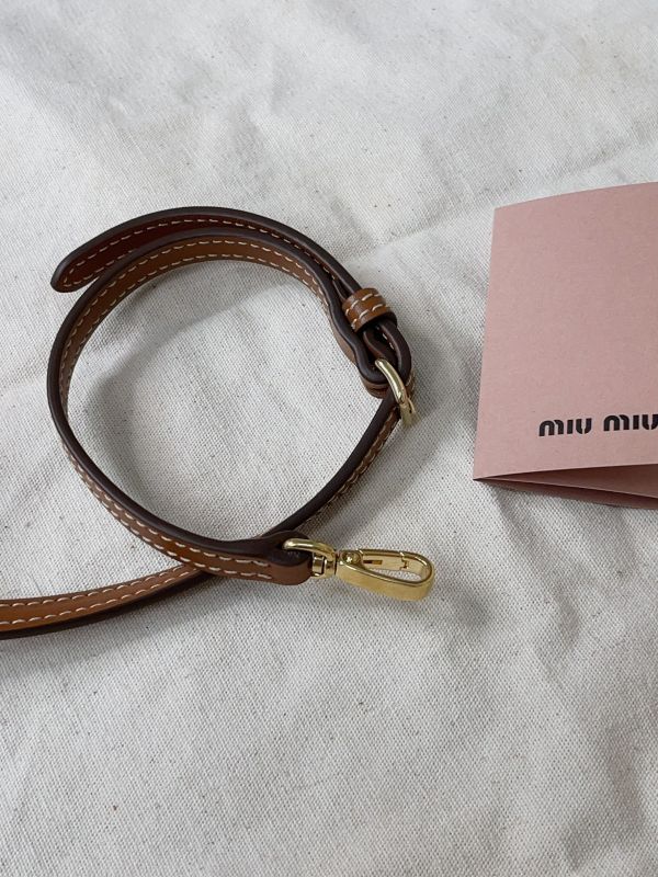 【分期0利率】MIUMIU IVY 皮革手提包 MINI【全新品】 