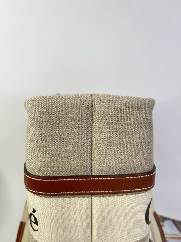 【未使用閒置品】CHLOE WOODY 中號  經典棕 