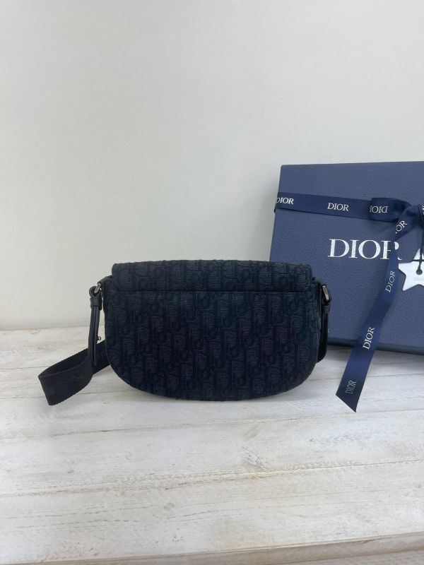【95成新】DIOR Saddle 郵差包 