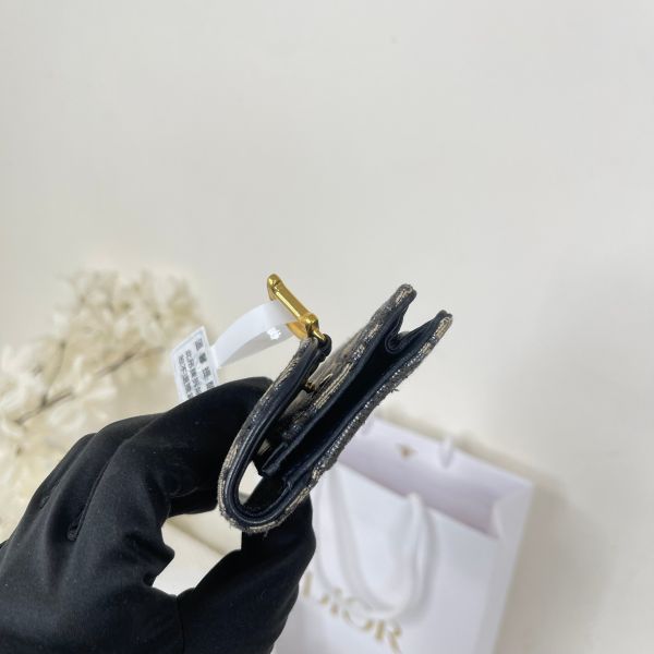 【分期0利率】DIOR SADDLE BLOOM 卡夾【9成新】 