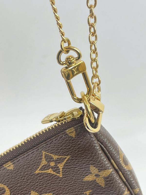 【分期0利率】LV Mini Pochette Accessoires 迷你麻將包【99成新】 