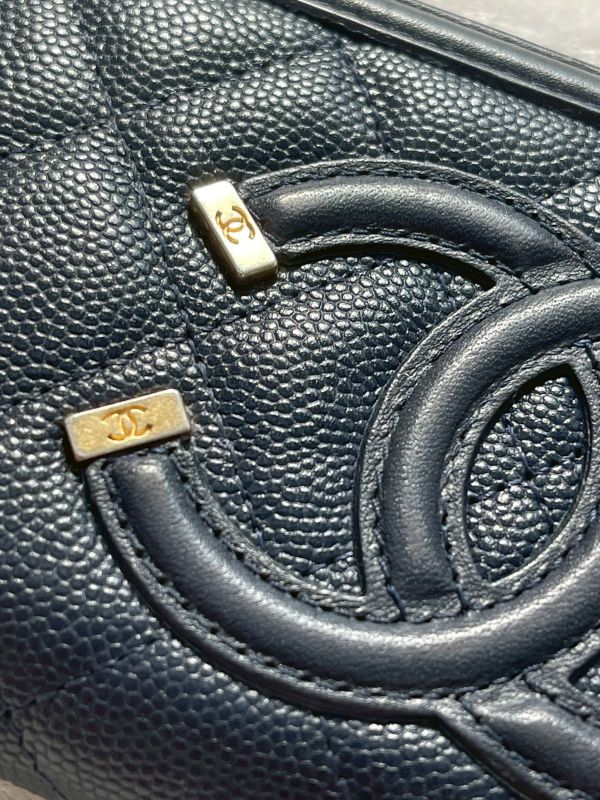 【分期0利率】CHANEL VANITY 拉鍊中夾【9成新】 