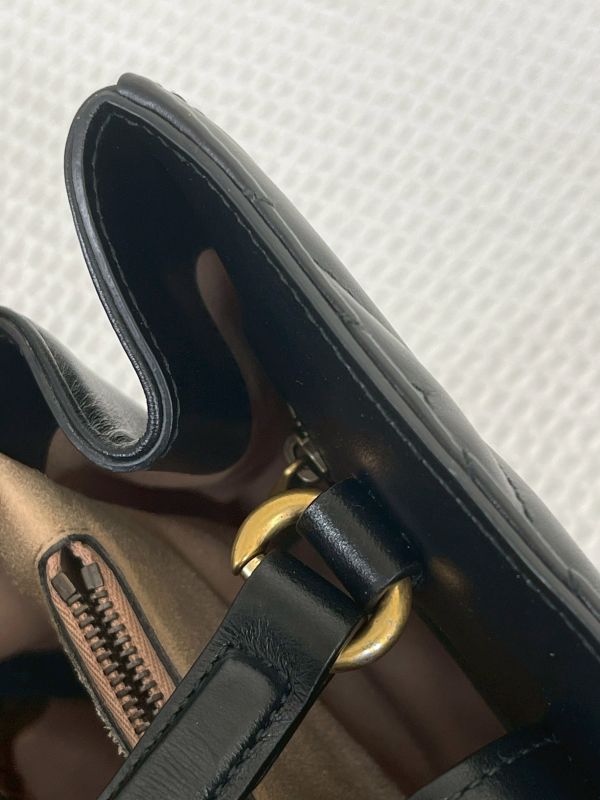 【分期0利率】GUCCI GG Marmont 絎縫牛皮手提兩用包【9成新】 