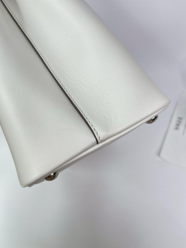 【95成新】PRADA 編織提把兩用托特包 