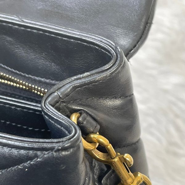 【分期0利率】 YSL LOULOU絎縫皮革Toy手袋 MINI 【9成新】 