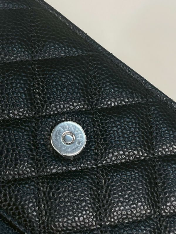 【分期0利率】CHANEL 魚子醬 WOC 黑銀 【全新品】 