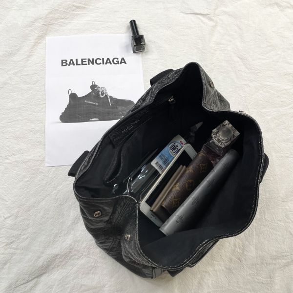 【12期0利率】Balenciaga Navy Cabas S托特包【9成新】 