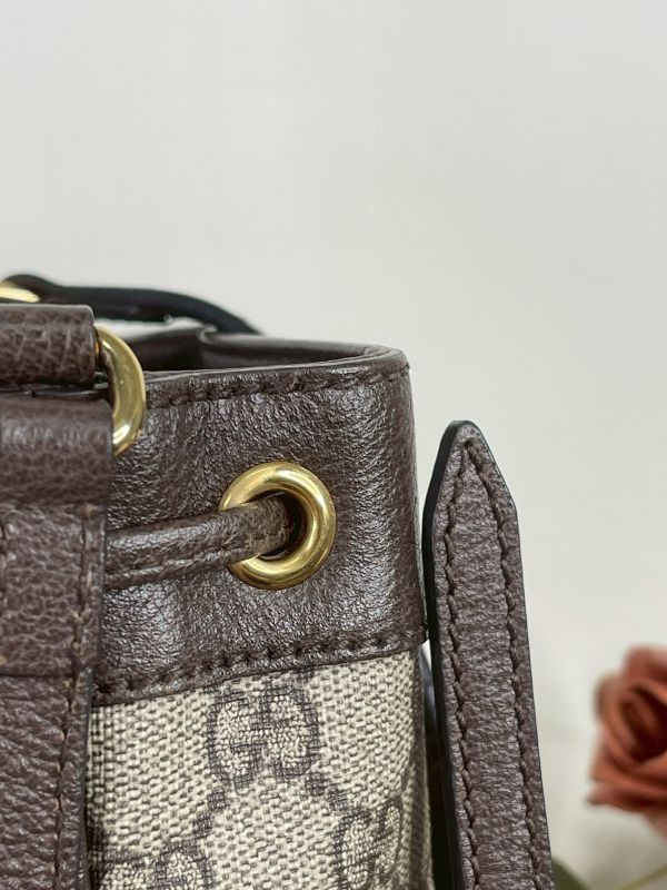 【分期0利率】GUCCI OPHIDIA GG 迷你水桶袋 【9成新】 