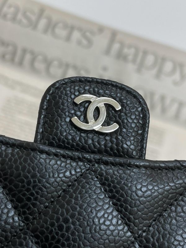 【99成新】CHANEL COCO 經典翻蓋長夾 