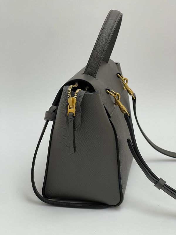 【95成新】CELINE 小牛皮BLET手袋鯰魚包NANO 