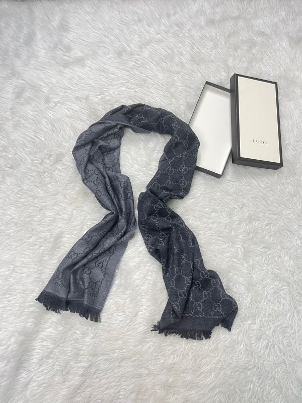 【分期0利率】GUCCI  GG 花紋披肩【未使用閒置品】 