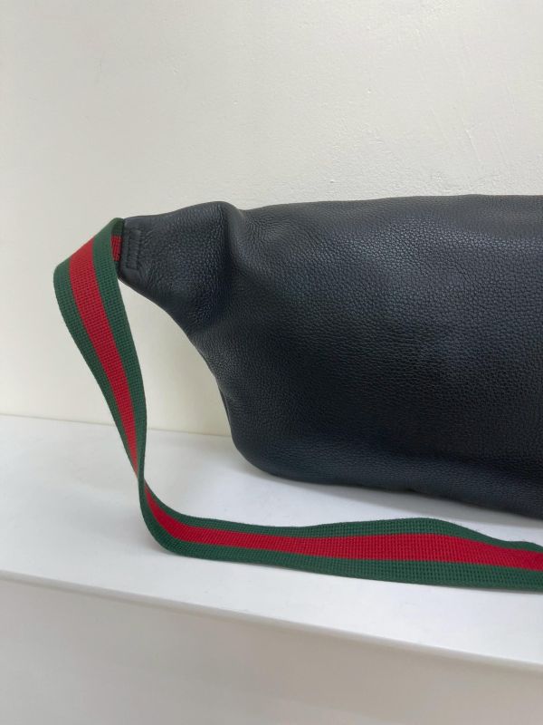【95成新】GUCCI 皮革腰包  大號 