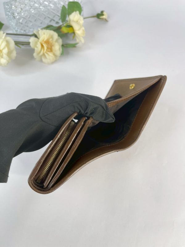 【95成新】GUCCI 1955 零錢袋對開短夾 