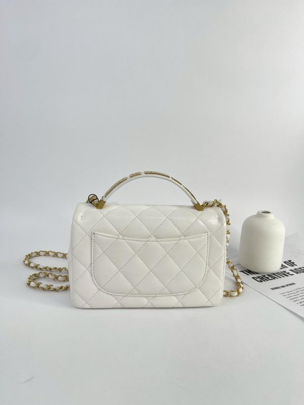 【99成新】CHANEL 24P HANDLE 翻蓋包 